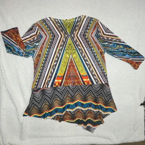 Women’s X-Large New Directions Multi-Colored Top - Picture 2 of 15